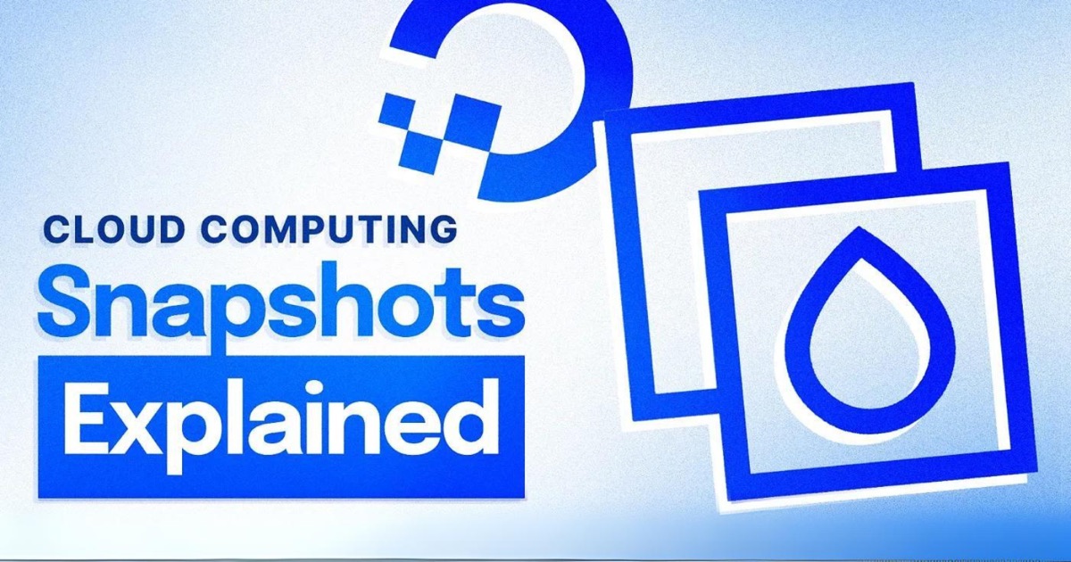 Snapshots in cloud computing and why they are useful
